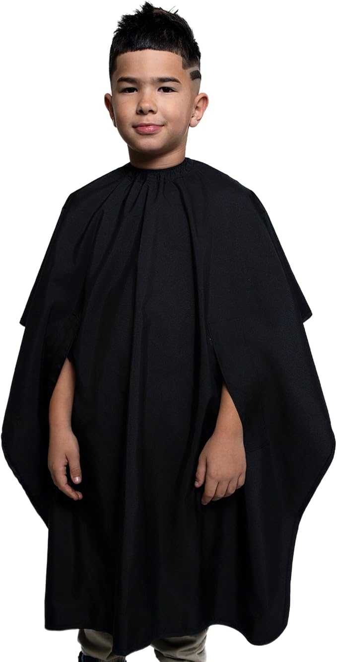Barber Strong The Barber Cape Haircut Cover for Men, Hair Repelling and Static-Reducing Material, Water Resistant Fabric
