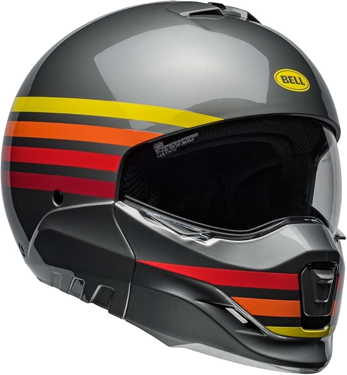 Bell Moto Broozer Warm Gray Prime Small