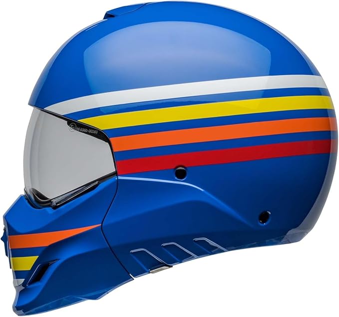 Bell Moto Broozer Prime Gloss Blue Medium