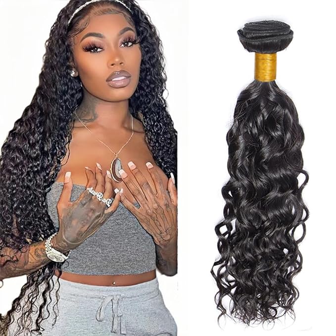 Curly Bundles Human Hair Natural Black Kinky Curly Bundles 28 Inch Niegmeag Virgin Soft and Silky Remy Hair Extensions Color 1B Kinky Curly Bundle Double Weft Hair Weave