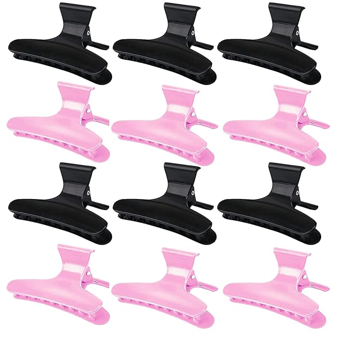Ondder Hair Clips - Butterfly Hair Clamps, Claw Clips for Styling, Cutting, Coloring, Pro Salon Accessories for Women and Girls
