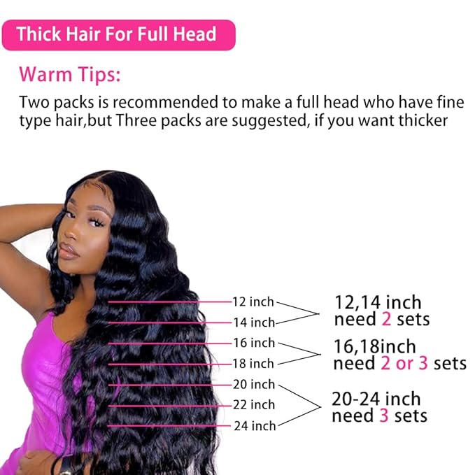 Deep Wave Clip in Hair Extensions Real Human Hair Brazilian Virgin Human Hair Clip in Extensions for Black Women 8Pcs Remy Hair with 18Clips 120g (16inch, Natural Black)