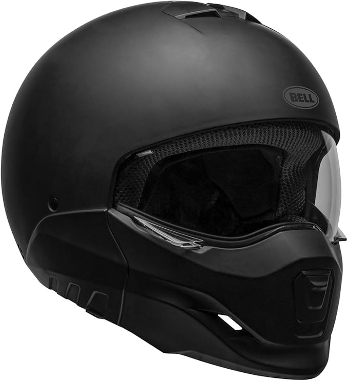 Bell Moto Broozer Matte Black Medium
