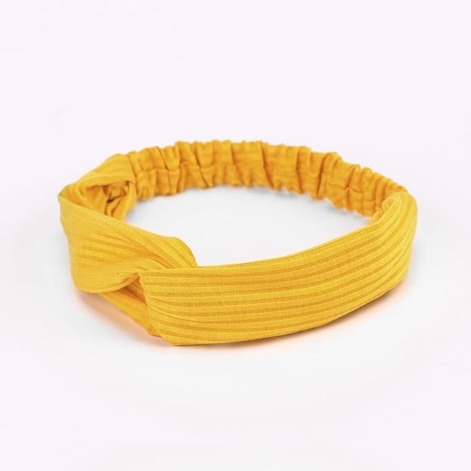 Elastic Knotted Headbands for Women Cloth Head Hair Bands for Women's Hair Non Slip Boho Wrap Twisted Hair Accessories