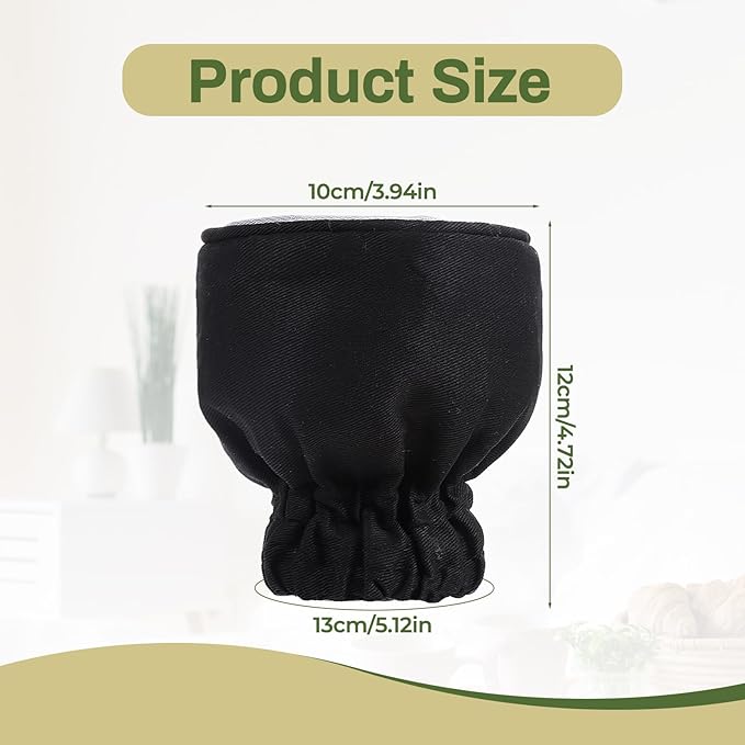 Foldable Sock Diffuser for Hair Dryer, 5.12x3.94" Hair Dryer Sock Cover, Universal Diffuser Cap for Curly Hair, Compact Travel Hair Dryer Attachment for Home Travel Hotel Hairstyling
