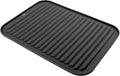 Heat Resistant Silicone Mat for Hair Tools: Curling Iron, Flat Iron, Hair Straightener - Portable Hair Styling Pad Cover(Black)