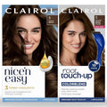 Clairol Nice'n Easy 5 Medium Brown Permanent Hair Dye & Root Touch-Up Bundle