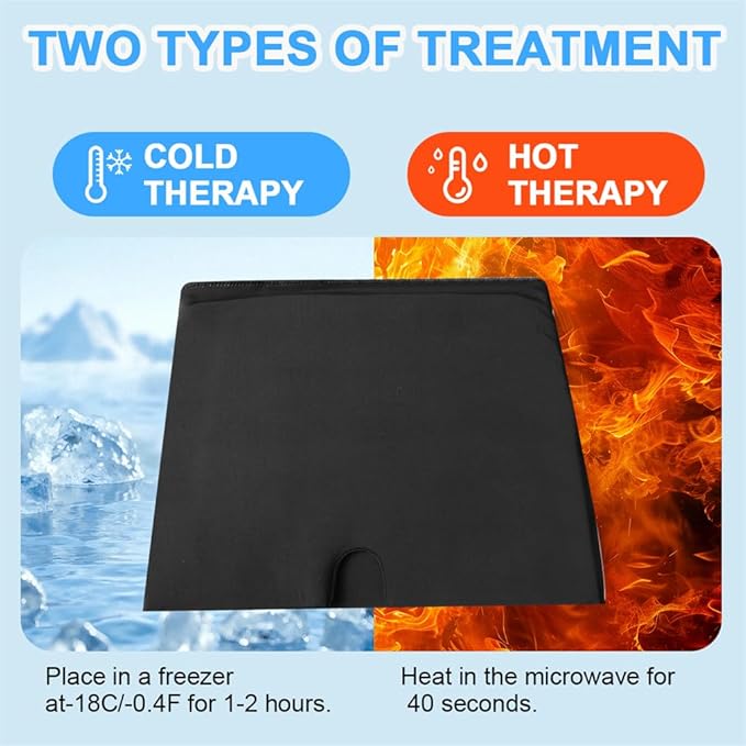 Migraine Relief Cap Ice Head Wrap Migraines Double Layer Gel Ice Hot Head Wrap 360° Extended Cooling Hangover Ice Hat for Migraine Sinus Stress Frontal Headaches