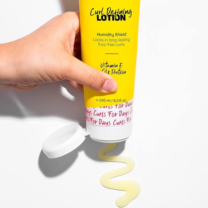 Marc Anthony Curl Defining Hair Styling Lotion for Curly Hair, Strictly Curls - Long Lasting Moisturizing Lightweight Gel for Maximum Curl Definition, Bounce & Shine - Styling Product Reduces Frizz