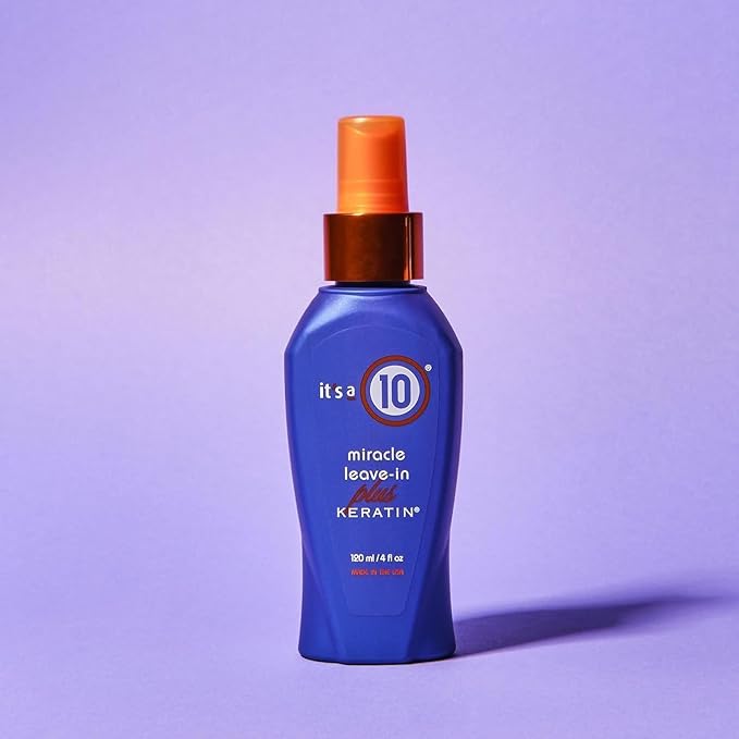 It's a 10 Haircare Miracle Leave-In Conditioner Spray w/Keratin - 4 oz. - 2ct