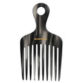 14MX Long-Tooth Comb/Afro Hair Lift Combs for Women's Curls and Men's Beards - Hand-Made, Hand-Crafted Beauty for Effortless Styling (Graphite, 1 PACK)