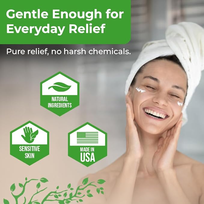Wild Naturals Eczema & Psoriasis Cream for Dry, Itchy Skin – Eczema Relief for Adults & Kids – Moisturizing Psoriasis Cream with Manuka Honey - Hydrating Honey Lotion for Hands and Face