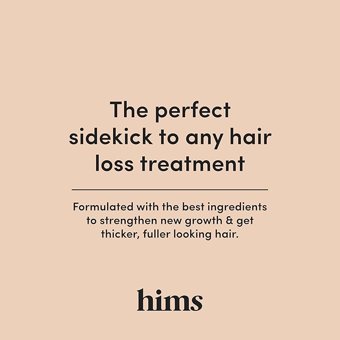 hims Max Volume Men's Shampoo & Conditioner Set - Volumizing Natural Shampoo and Conditioner for Men - Adds Volume, Shine & Bounce - Citrus Spice - 2 x 6.4 fl oz