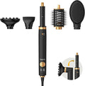 Air Styler 5 in 1, Hair Dryer Brush & Multi-Styler with 110,000 RPM High-Speed Powerful Motor, Auto-Wrap Curler, Cushion Massager, Oval Brush, Diffuser, Nozzle Attachment