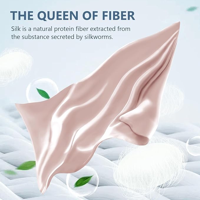 Silk Pillow Cases 2 Pack Standard Size Mulberry Silk Pillowcase Set of 2 for Hair & Skin 26 x 20 Inches 22 Momme Both Sided Grade 6A Silk Soft Breathable Cooling with Hidden Zipper, Pink