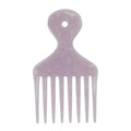 VOCOSTE Hair Picks for Curly Hair - Wide Tooth Comb, Afro Pick, Light Purple