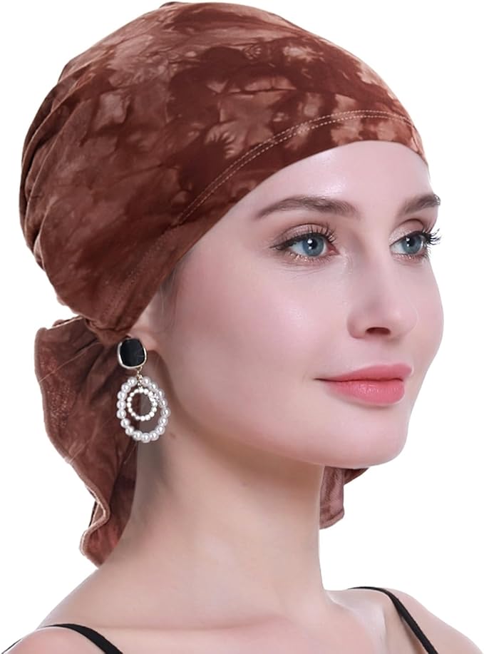 osvyo Chemo Headscarf for Women Hair Loss - Cancer Slip On Headwear Turbans Sealed Packaging