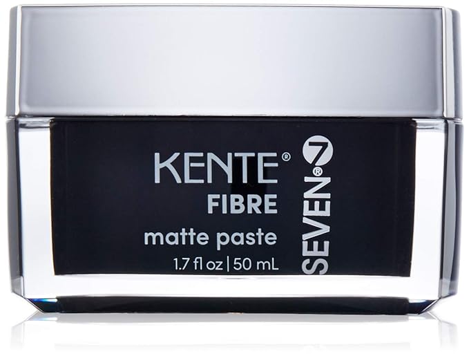 SEVEN Kente Fibre Matte Hair Paste, Sculpting & Styling for Women & Men, High Hold, Natural Finish, Texture & Shape, Hair Clay & Wax Alternative, 1.7 fl. oz.
