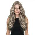 Sunny Hair Tape in Hair Extensions Human Hair Light Brown Highlight Blonde Tape in Extensions 22 inch Hair Extensions Real Human Hair Tape ins 20Pcs 50g