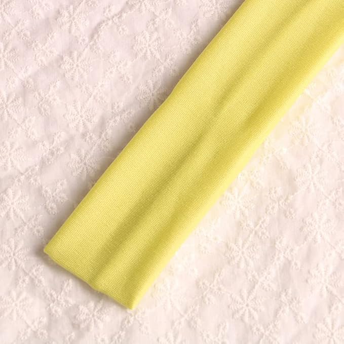 Sport Yoga Headbands,Pack of 14,Fashion Soft Elastic Polyester Sweatband Yoga Stretchy Headband for Women Man Girl