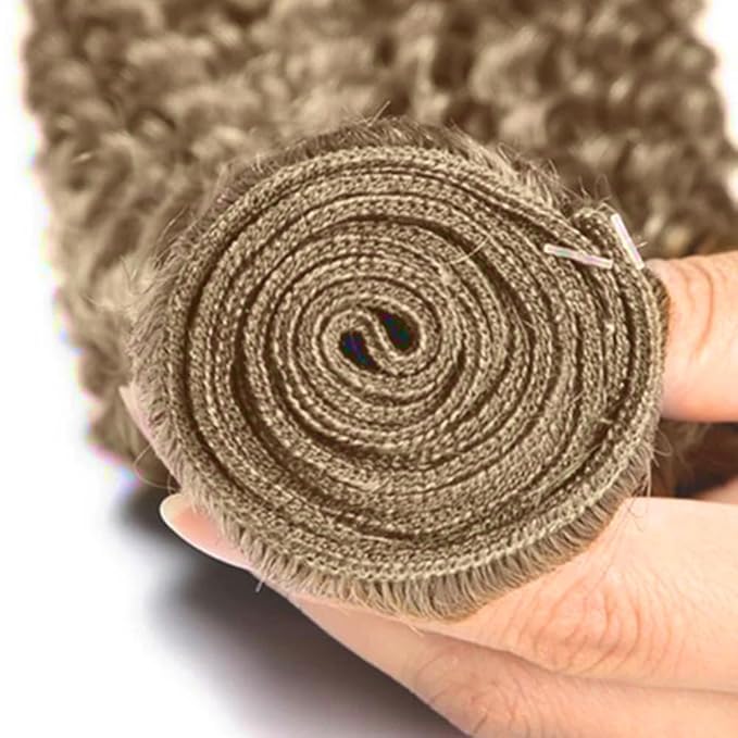 Ash Blonde Bundles Human Hair Color #22 Water Wave Bundle Niegmeag Brazilian Virgin Hair 3 Bundles 14 16 18 Inch Grey Blonde Wet and Wavy Bundle 300g