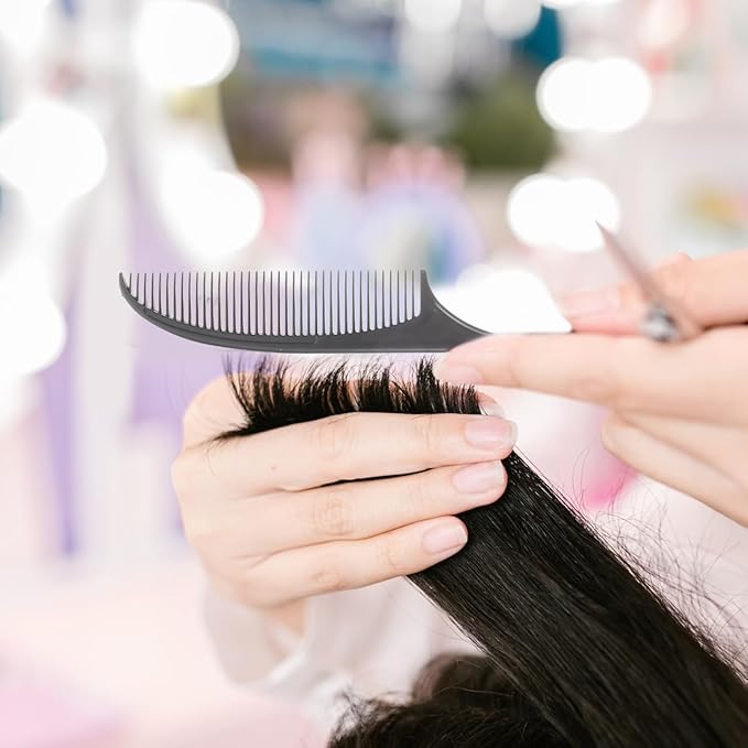 Anti-Static Pin Tail Comb 8.81 Inch Hair Styling Tool for Natural Curly Thick Hair Professional Hairdressing Comb for Sectioning and Detangling
