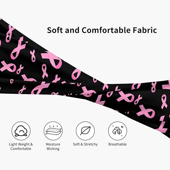 Sports Sweatband for Men and Women, Sweat-Absorbing Headbands for Moisture Wicking, Suitable for Fitness Running Cycling Hiking Yoga Football Exercise