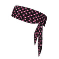 Boys Girls Lovely Animal Pink Flamingo Sports Sweat Bands Boho Style Novelty Head Band Headdress for Sports Workout Shower