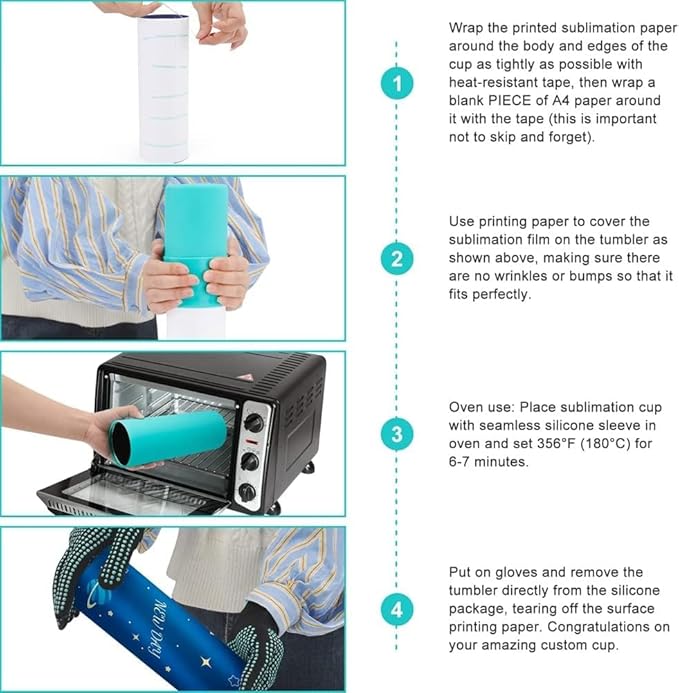 Heat‑Resistant Gloves–Silicone‑Grip Protection for Hair Styling, Curling & Flat Iron, Heat Press, Sublimation–Universal Fit