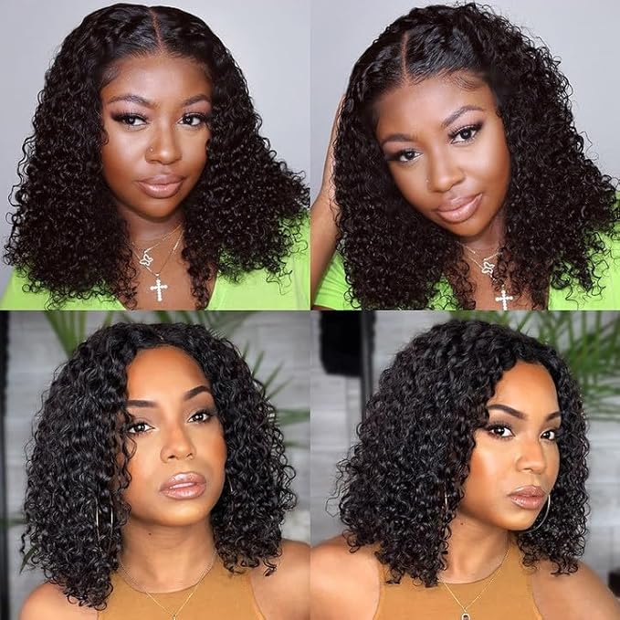 Deep Wave Bundles Color 1B Human Hair Bundles 20 22 24 Inch Double Weft Natural Black Deep Wave Bundle Niegmeag Virgin Remy Hair Extensions For Woman