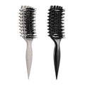Curly Hair Brush Candybrush Curl Defining Brush for Detangling Shaping and Defining Curls for Women, Men, Wet & Dry Hair (Black Beige)