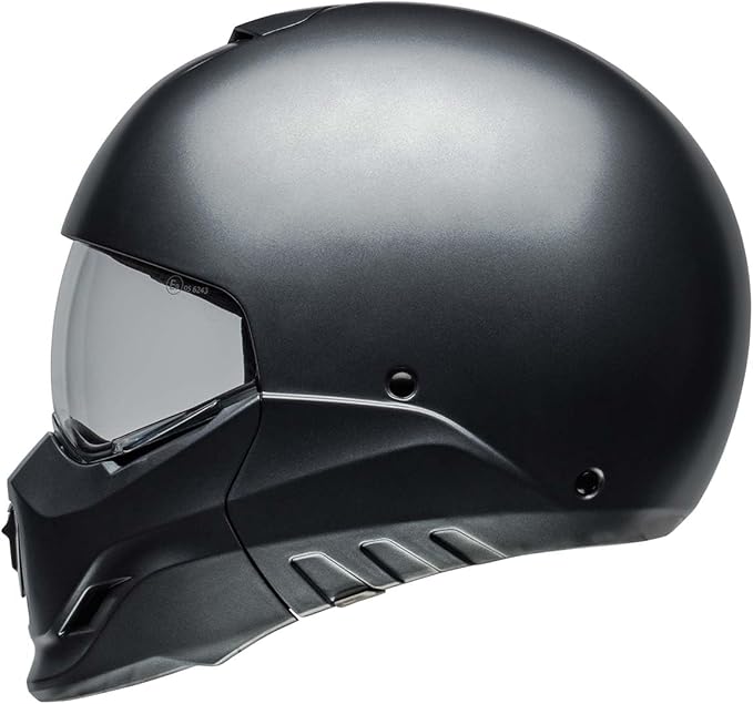 Bell Moto Broozer Satin Starship Gray Large
