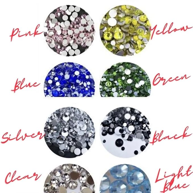 Personalized Hair Claw Clip with Rhinestones - Custom Bridal Claw Hair Clips (Glitter Green)