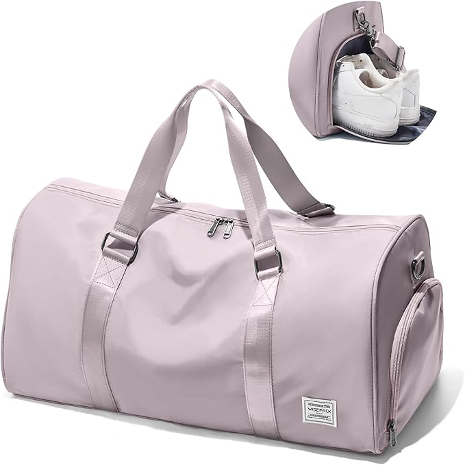 Gym Bag Womens,Travel Duffel Carry on Bag Sport Tote Bag Weekend Overnight Bag