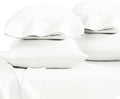 Bare Home Microfiber Bulk Pillow Cases - King Set of 4 - Cooling Pillowcases - Double Brushed - Ivory Pillowcases 4 Pack - Easy Care (King - 4 Pack, Ivory)