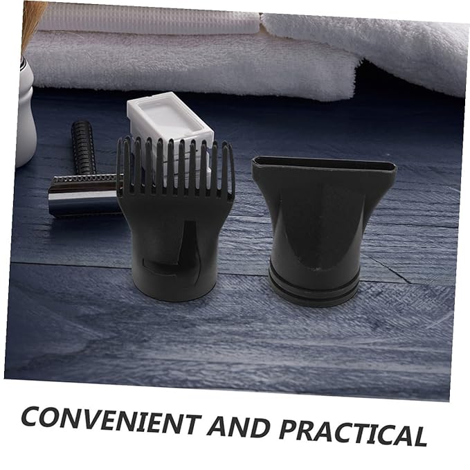 7pcs Hair Dryer Attachment Fit Plastic Nozzle Comb Diffuser Concentrator for Salon and Home Styling Styling Tools for Diverse Hairstyles