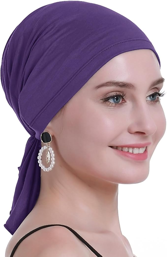 osvyo Chemo Headscarf for Women Hair Loss - Cancer Slip On Headwear Turbans Sealed Packaging