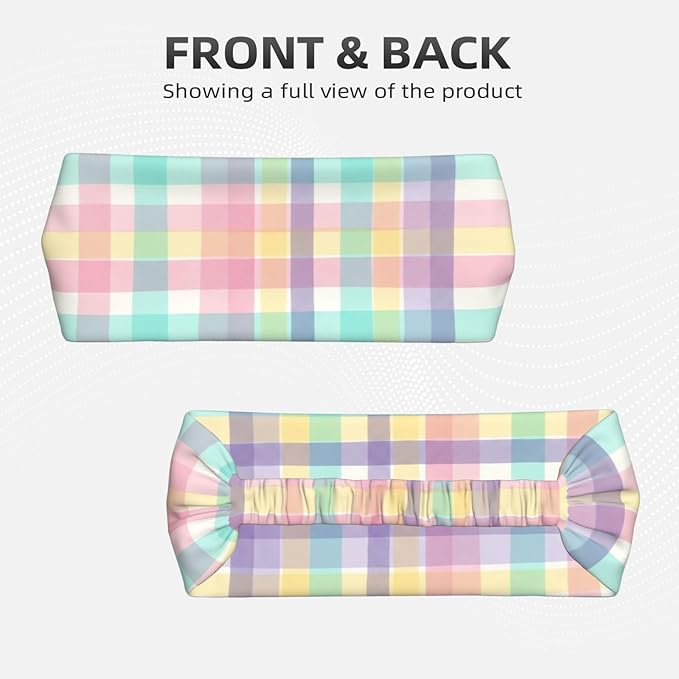 Easter Bunny & Eggs Style Sports Headband for Men Women Moisture Wicking Sweatband for Basketball, Running, Gym
