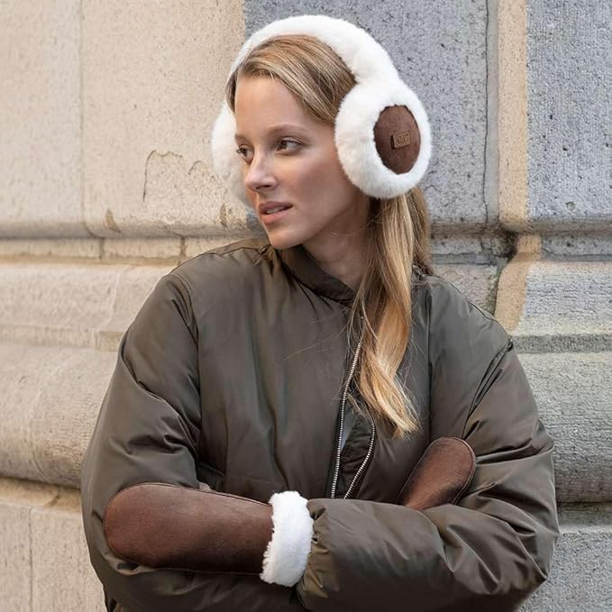 C.C Soft Winter Warm Adjustable Headband Ear Warmer Earmuffs