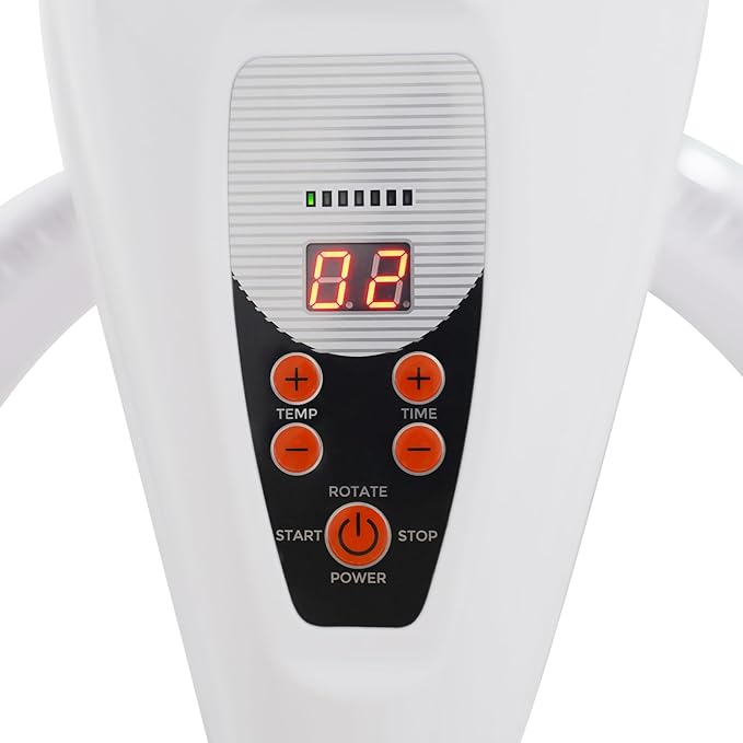 Stand Hair Dryer,360° Orbiting Infrared Hair Dryer,Orbiting Rotating Hair Processor with Rolling Base,Hair Steamer Standing Professional Color Processor Drying Perming Machine,Perm Salon Styling