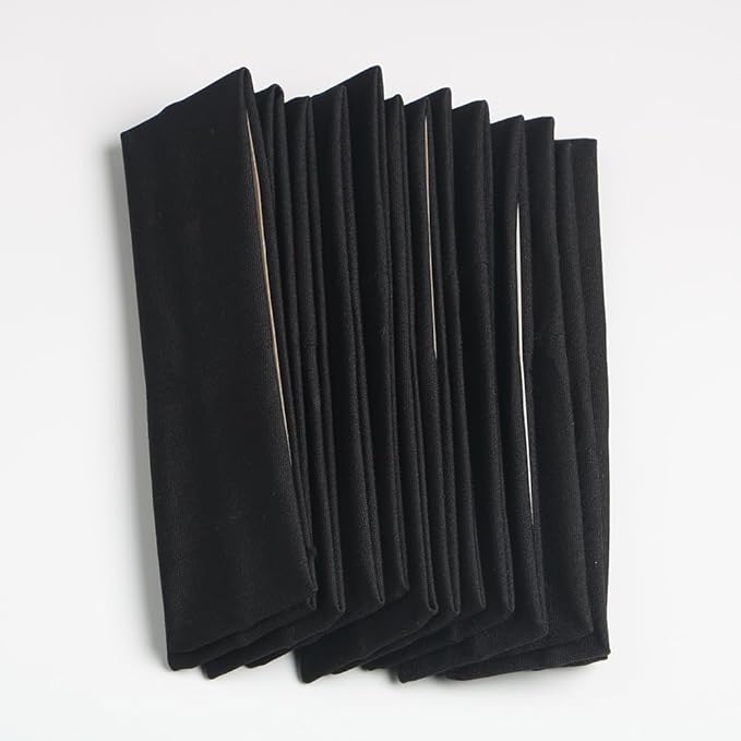 Headbands for Women,12PCS,Soft Stretch Elastic Yoga Sport Headbands