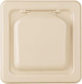 NO-PEST VENT, Exclusive Dual Door Dryer Vent Cover Outdoor 4 inch, Made in USA w Highest UV Resistant Plastic in any Outdoor Vent Cover, No Lint Collecting Screen (Tan, 4” Metal Vent With Duct Tube)