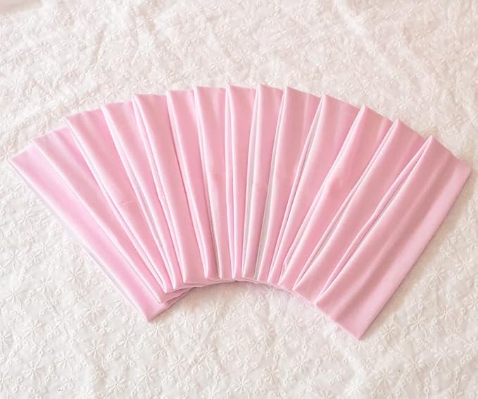 Sport Yoga Headbands,Pack of 14,Fashion Soft Elastic Polyester Sweatband Yoga Stretchy Headband for Women Man Girl