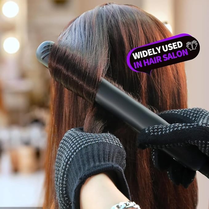 Heat‑Resistant Gloves–Silicone‑Grip Protection for Hair Styling, Curling & Flat Iron, Heat Press, Sublimation–Universal Fit
