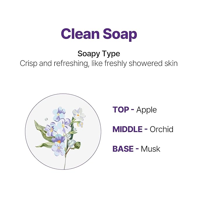 KUNDAL Korean Shampoo and Conditioner Set – [Clean Soap], Salon-quality, Long Lasting Scent, Moisturizing, Sulfate-Free Formula with Argan & Macadamia Oil, 16.9 fl oz (2 Pack), Stocking Stuffers