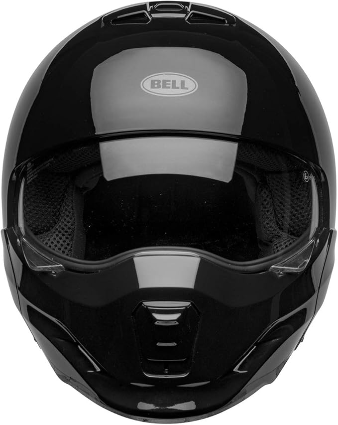 Bell Moto Broozer Gloss Black Large