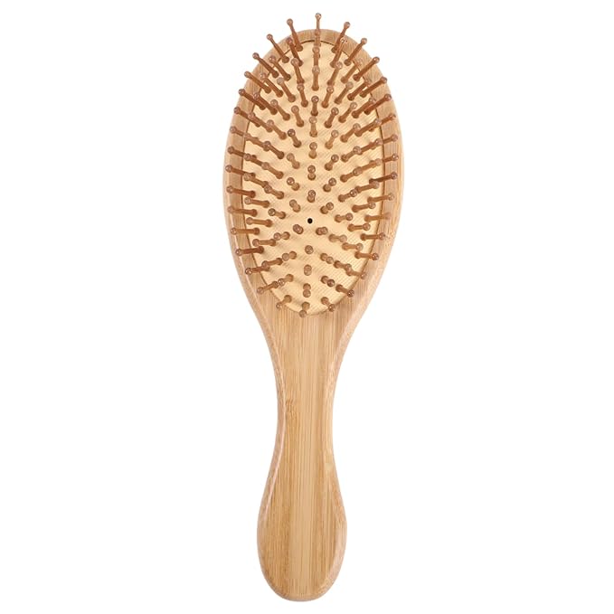 3Pcs Natural Wide Tooth Scalp Massage Comb Ergonomic Hair Care Tool for Relief and Scalp Nourishment Lightweight Portable Design for Travel and Outdoor Activities