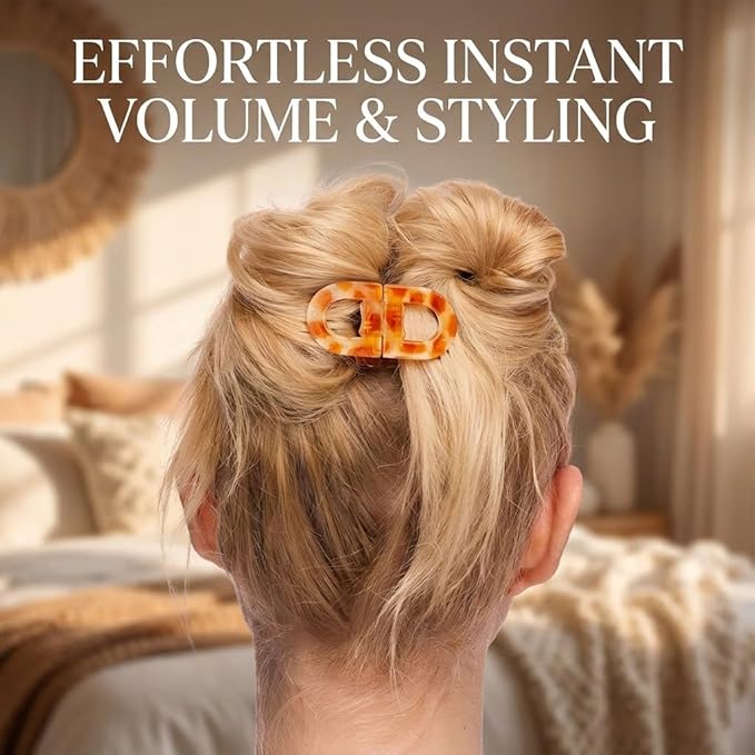 Magnetic Hair Clips - Strong Hold No-Slip Styling Clips, Tropical Sunset No-Crease Sectioning Clip Set for Women, Seamless Flat Magnetic Hairpins for Thick Thin Hair, Professional Salon & Home Use