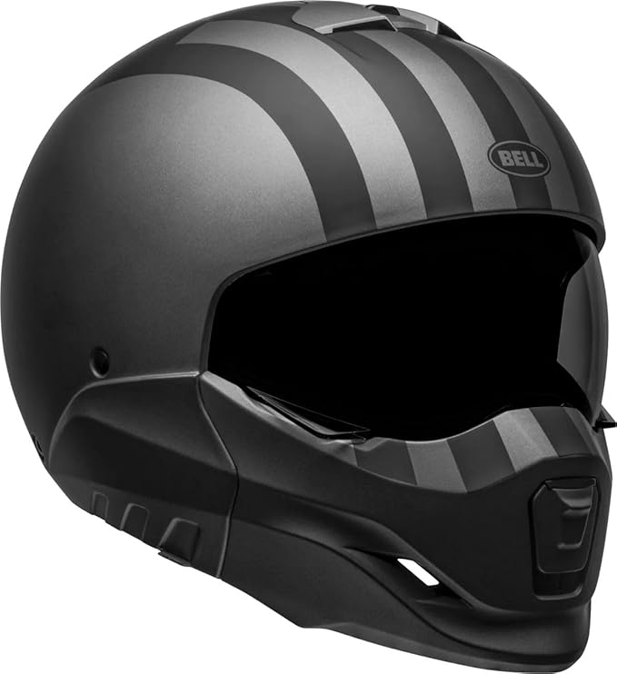Bell Broozer Helmet (Free Ride Matte Gray/Black - Large)