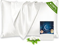 Utukky 100% Mulberry Silk Pillowcase 22 Momme - Ultra Premium 6A Grade Silk Pillow Case - Envelope Enclosure - Breathable Cooling Pillow Cover